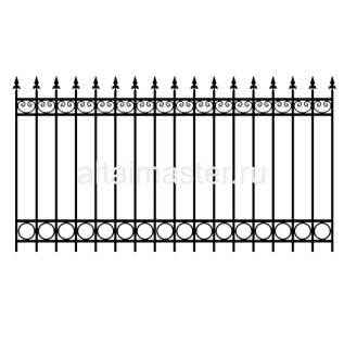 КЗ-3 Кованый забор КЗ-3 Кованый забор